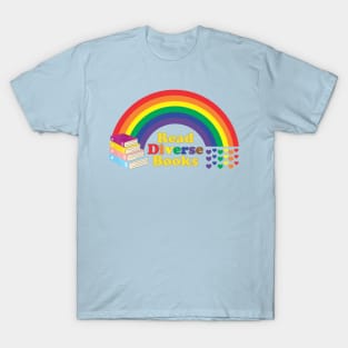 Read Diverse Books Rainbow Love T-Shirt